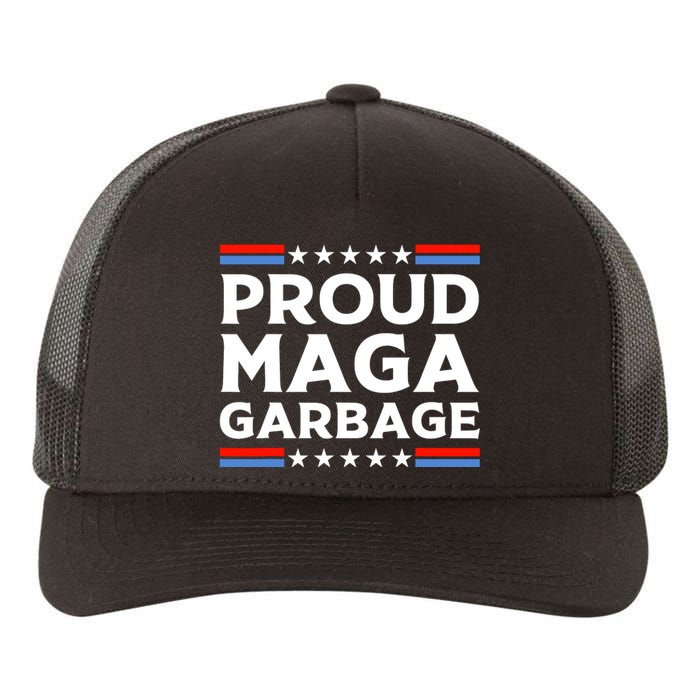 Proud Maga Garbage Yupoong Adult 5-Panel Trucker Hat