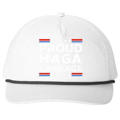 Proud Maga Garbage Snapback Five-Panel Rope Hat