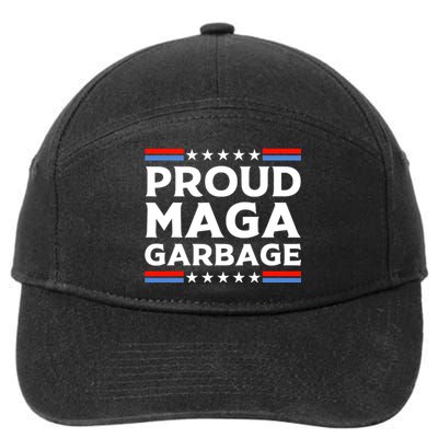 Proud Maga Garbage 7-Panel Snapback Hat