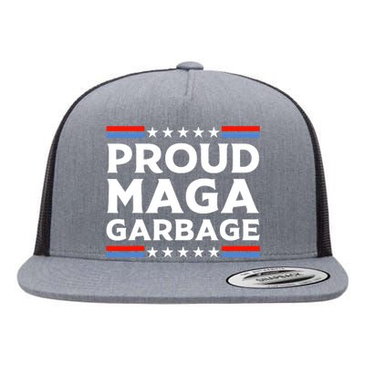 Proud Maga Garbage Flat Bill Trucker Hat