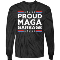 Proud Maga Garbage Tie-Dye Long Sleeve Shirt