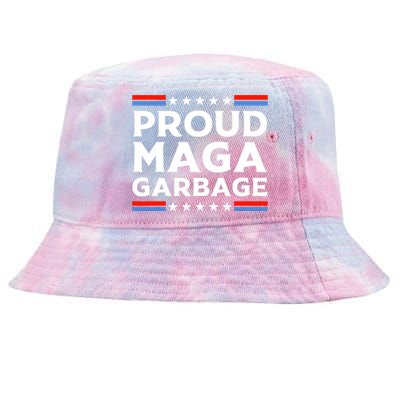 Proud Maga Garbage Tie-Dyed Bucket Hat