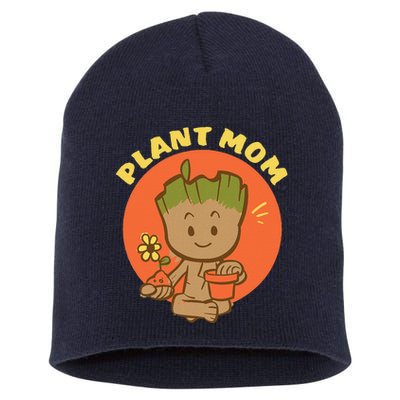 Plant Mom Gardening Birthday Mother’S Day Short Acrylic Beanie