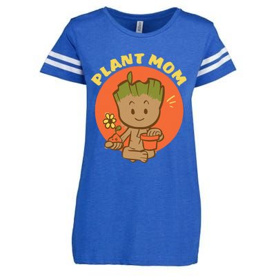 Plant Mom Gardening Birthday Mother’S Day Enza Ladies Jersey Football T-Shirt