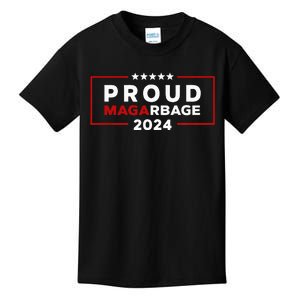 Proud Maga Garbage Trump Supporter Kids T-Shirt