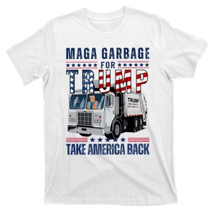 Proud Maga Garbage Trump Supporter Trump Garbage Truck T-Shirt