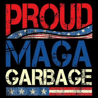 Proud Maga Garbage Trump Supporter T-Shirt