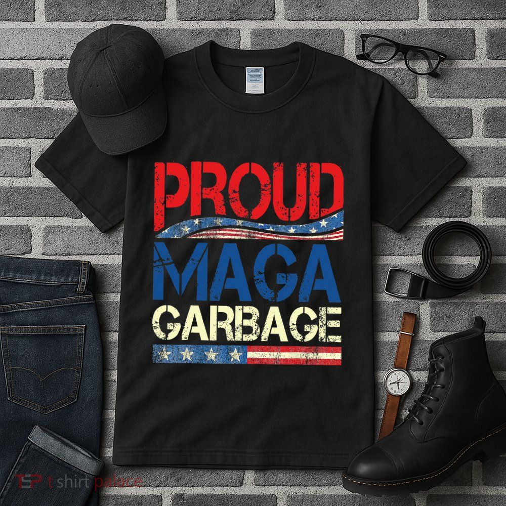 Proud Maga Garbage Trump Supporter Tall T-Shirt