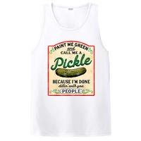 Paint Me Green And Call Me A Pickle PosiCharge Competitor Tank