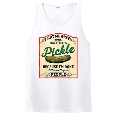 Paint Me Green And Call Me A Pickle PosiCharge Competitor Tank