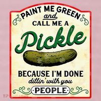 Paint Me Green And Call Me A Pickle 25L Jumbo Tote