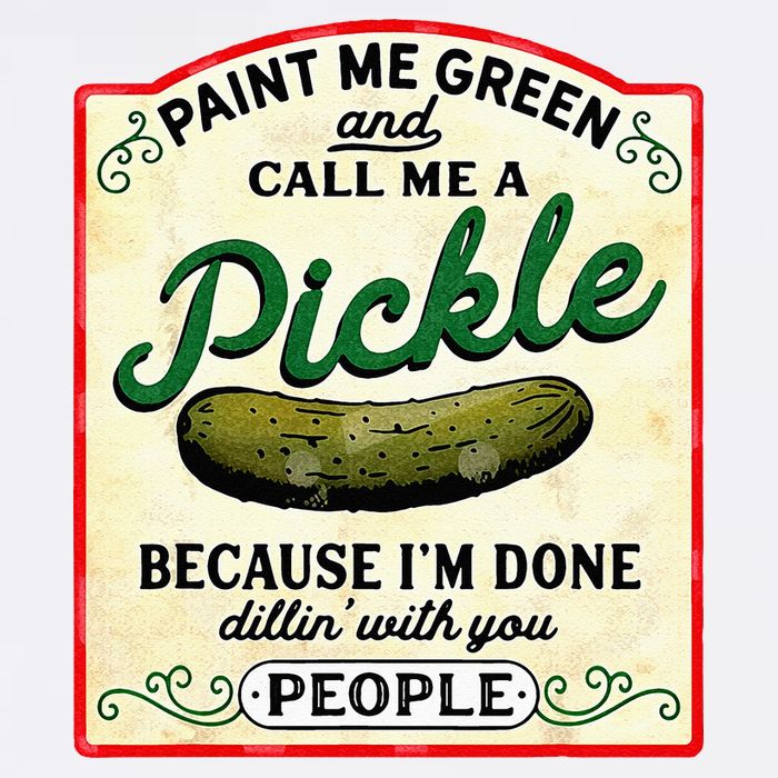 Paint Me Green And Call Me A Pickle Wool Snapback Cap