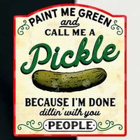 Paint Me Green And Call Me A Pickle Infant Baby Jersey Bodysuit