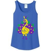 Peacock Mardi Gras Cute Carnival Parade Masquerade Party Meaningful Gift Ladies Essential Tank