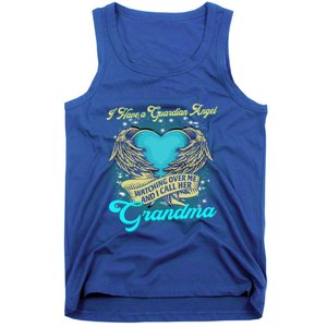 Proud My Grandma In Heaven Happy Mother Day Memorial Funny Gift Tank Top