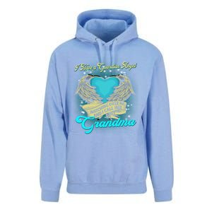 Proud My Grandma In Heaven Happy Mother Day Memorial Funny Gift Unisex Surf Hoodie