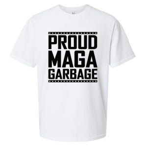 Proud Maga Garbage Trump Vance Supporter 2024 Sueded Cloud Jersey T-Shirt