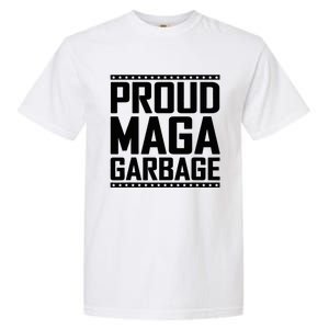 Proud Maga Garbage Trump Vance Supporter 2024 Garment-Dyed Heavyweight T-Shirt