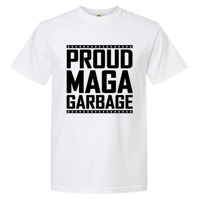 Proud Maga Garbage Trump Vance Supporter 2024 Garment-Dyed Heavyweight T-Shirt