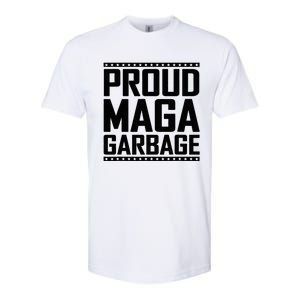 Proud Maga Garbage Trump Vance Supporter 2024 Softstyle CVC T-Shirt