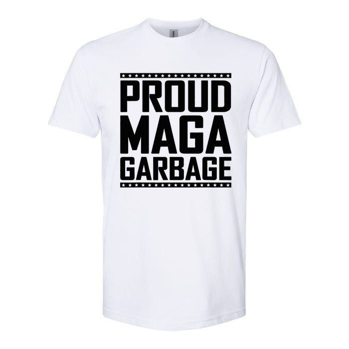 Proud Maga Garbage Trump Vance Supporter 2024 Softstyle CVC T-Shirt