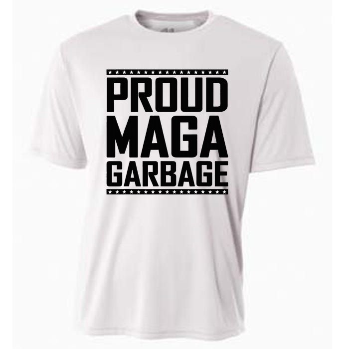 Proud Maga Garbage Trump Vance Supporter 2024 Cooling Performance Crew T-Shirt