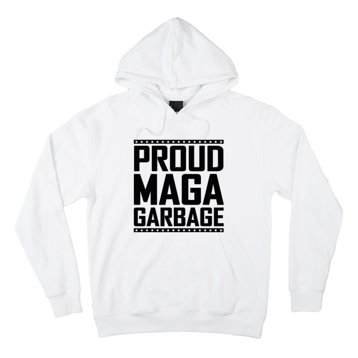 Proud Maga Garbage Trump Vance Supporter 2024 Hoodie