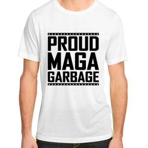 Proud Maga Garbage Trump Vance Supporter 2024 Adult ChromaSoft Performance T-Shirt