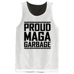 Proud Maga Garbage Trump Vance Supporter 2024 Mesh Reversible Basketball Jersey Tank