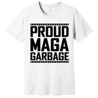 Proud Maga Garbage Trump Vance Supporter 2024 Premium T-Shirt