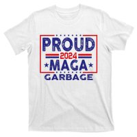 Proud Maga Garbage Trump Vance 2024 Funny Political Satire T-Shirt