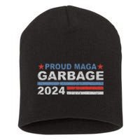 Proud Maga Garbage Trump Supporter Short Acrylic Beanie