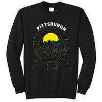 Pittsburgh Music Guitar 412 Pittsburgh Bridges Sweatshirt