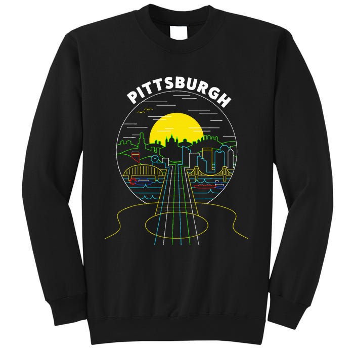 Pittsburgh Music Guitar 412 Pittsburgh Bridges Sweatshirt