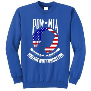 Pow Mia Gift American Flag You Are Not Forgotten Gift Sweatshirt