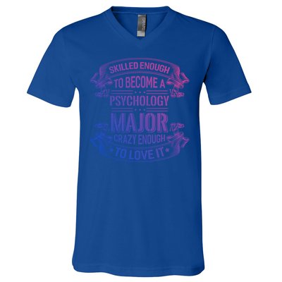 Psychology Major Gift Psychologist Gift V-Neck T-Shirt