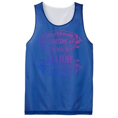 Psychology Major Gift Psychologist Gift Mesh Reversible Basketball Jersey Tank