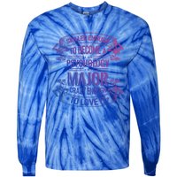 Psychology Major Gift Psychologist Gift Tie-Dye Long Sleeve Shirt