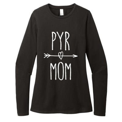 Pyr Mom Gift Cute Great Pyrenees Mom Cute Gift Womens CVC Long Sleeve Shirt