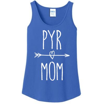 Pyr Mom Gift Cute Great Pyrenees Mom Cute Gift Ladies Essential Tank