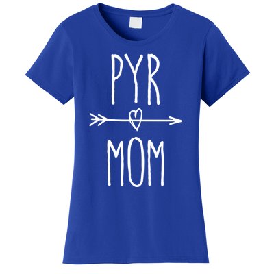 Pyr Mom Gift Cute Great Pyrenees Mom Cute Gift Women's T-Shirt