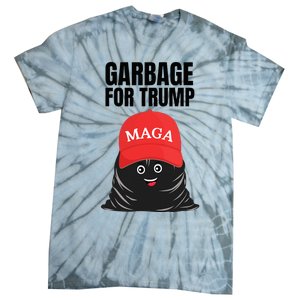 Proud Maga Garbage For Trump Supporter Trash Bag Cartoon Tie-Dye T-Shirt