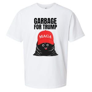 Proud Maga Garbage For Trump Supporter Trash Bag Cartoon Sueded Cloud Jersey T-Shirt