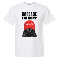 Proud Maga Garbage For Trump Supporter Trash Bag Cartoon Garment-Dyed Heavyweight T-Shirt