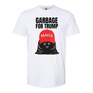 Proud Maga Garbage For Trump Supporter Trash Bag Cartoon Softstyle CVC T-Shirt