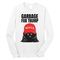 Proud Maga Garbage For Trump Supporter Trash Bag Cartoon Long Sleeve Shirt