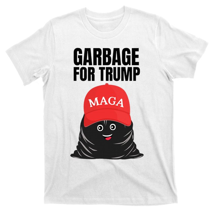 Proud Maga Garbage For Trump Supporter Trash Bag Cartoon T-Shirt