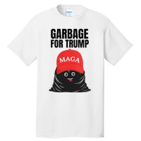 Proud Maga Garbage For Trump Supporter Trash Bag Cartoon Tall T-Shirt