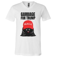 Proud Maga Garbage For Trump Supporter Trash Bag Cartoon V-Neck T-Shirt