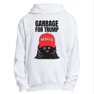 Proud Maga Garbage For Trump Supporter Trash Bag Cartoon Urban Pullover Hoodie